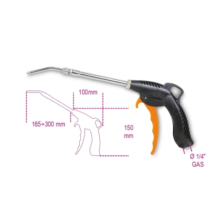 BETA Telescopic Progressive Blow Gun 019490040